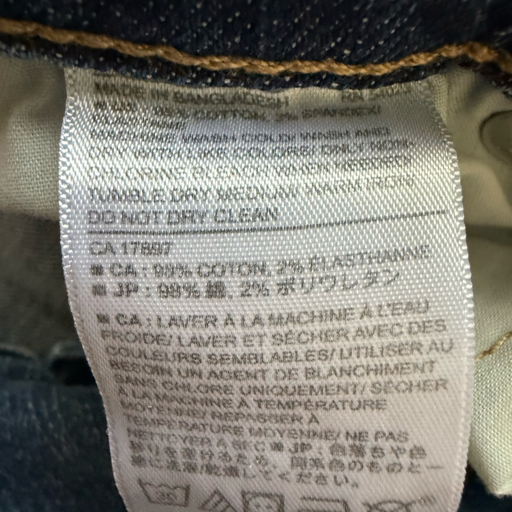 Banana Republic Girlfriend Denim Jeans Medium Wash - Picture 3 of 4